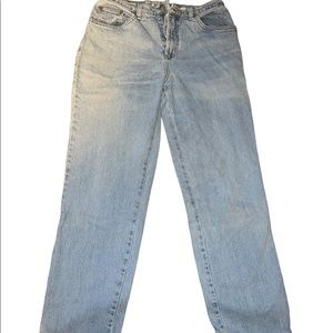 VINTAGE (90s) Faded Glory Women’s straight cut faded jeans (8P)